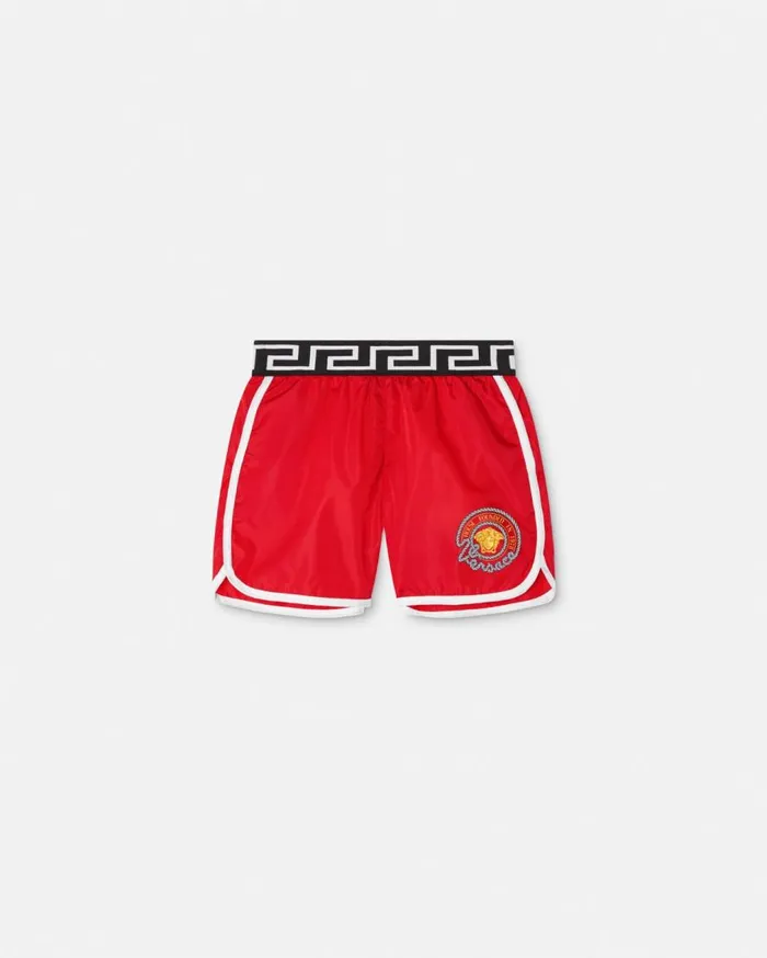Versace Clothing L039Ancora Versace Baby Swim Shorts Red 8211 Children