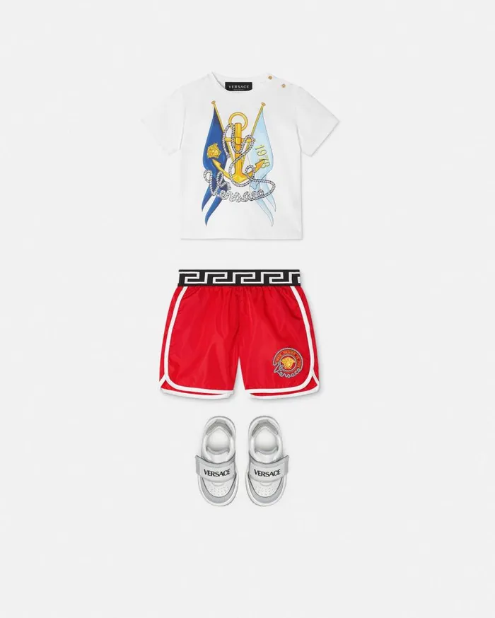 Versace Clothing L039Ancora Versace Baby Swim Shorts Red 8211 Children Versace Clothing L039Ancora Versace Baby Swim Shorts Red 8211 Children