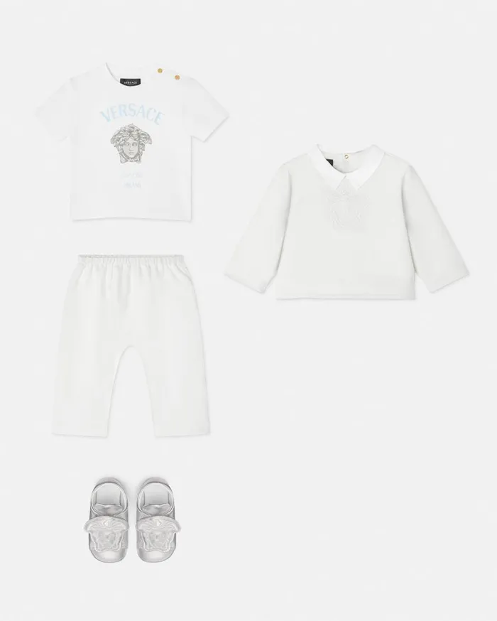 Versace Clothing Medusa Milano Baby TShirt White 8211 Children Versace Clothing Medusa Milano Baby TShirt White 8211 Children