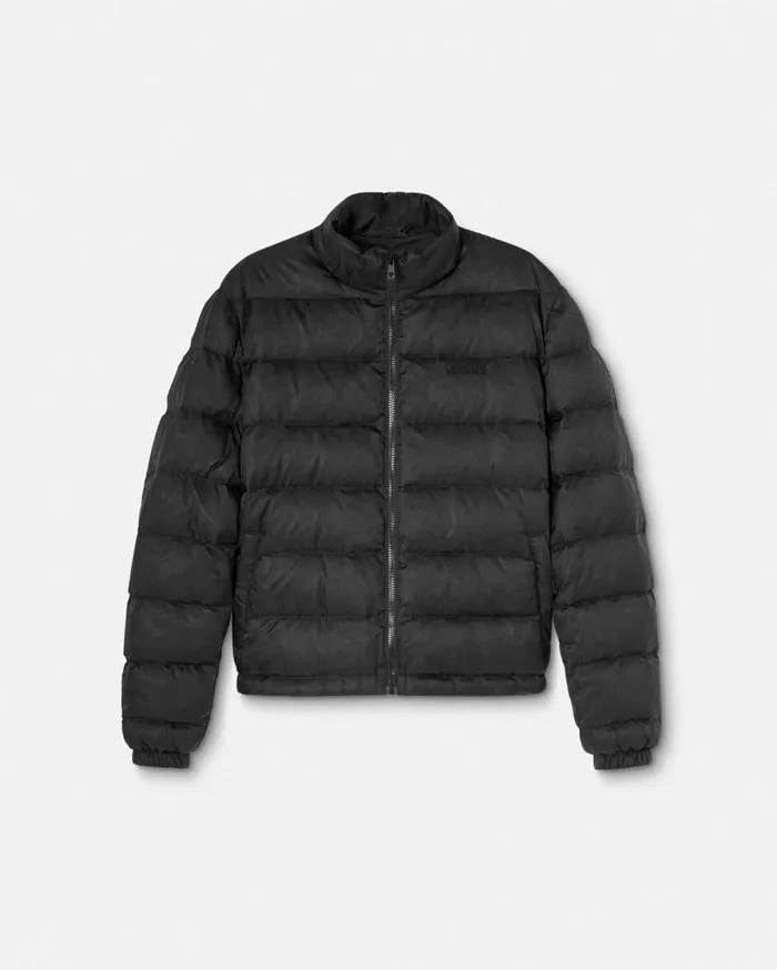 Versace Jackets and Coats Barocco Light Puffer Jacket Black 8211 Men