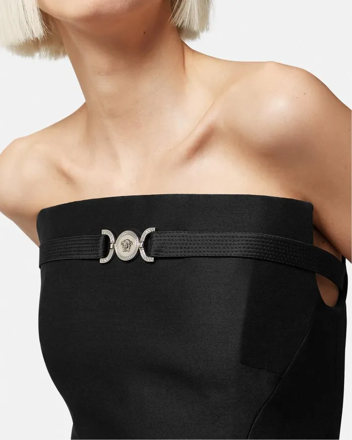 Versace Shirts and Tops Medusa 03995 Bustier Top Black 8211 Women Versace Shirts and Tops Medusa 03995 Bustier Top Black 8211 Women