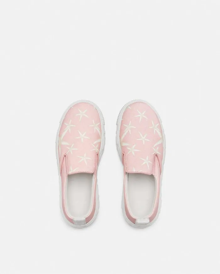 Versace Shoes Stella Marina Kids SlipOn Sneakers Light Pink 8211 Children Versace Shoes Stella Marina Kids SlipOn Sneakers Light Pink 8211 Children