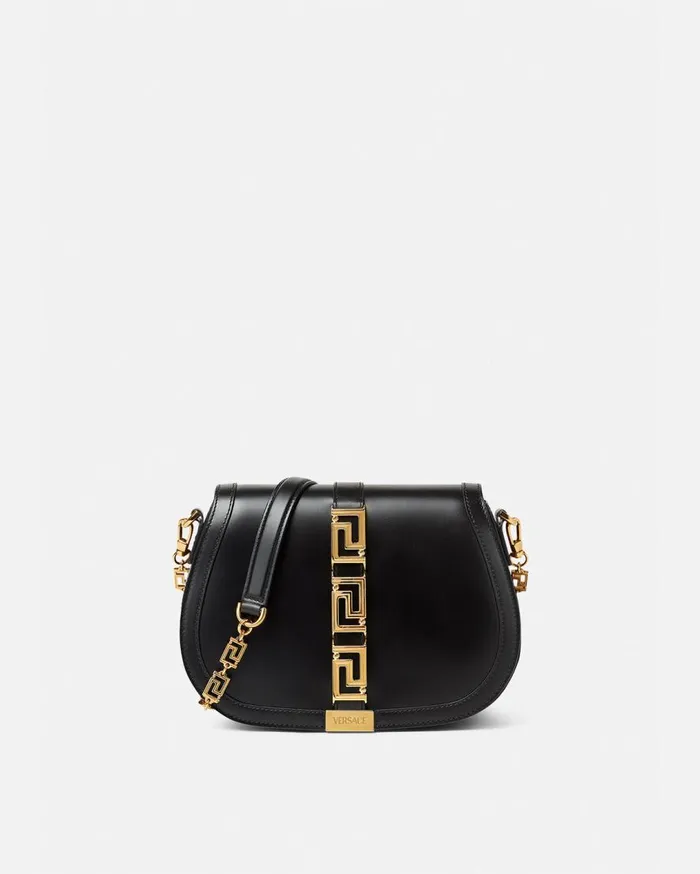 Versace Shoulder and Crossbody Greca Goddess Large Shoulder Bag Blackgold 8211 Women