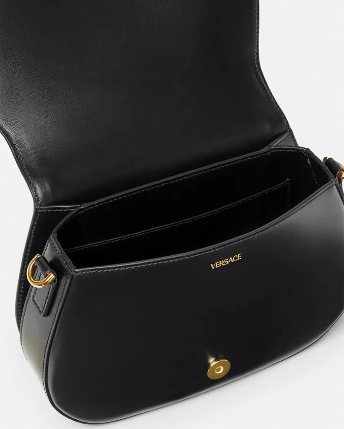 Versace Shoulder and Crossbody Greca Goddess Large Shoulder Bag Blackgold 8211 Women Versace Shoulder and Crossbody Greca Goddess Large Shoulder Bag Blackgold 8211 Women