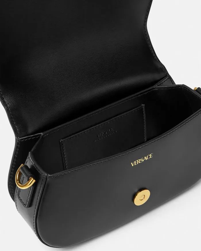 Versace Shoulder and Crossbody Greca Goddess Mini Shoulder Bag Blackgold 8211 Women Versace Shoulder and Crossbody Greca Goddess Mini Shoulder Bag Blackgold 8211 Women