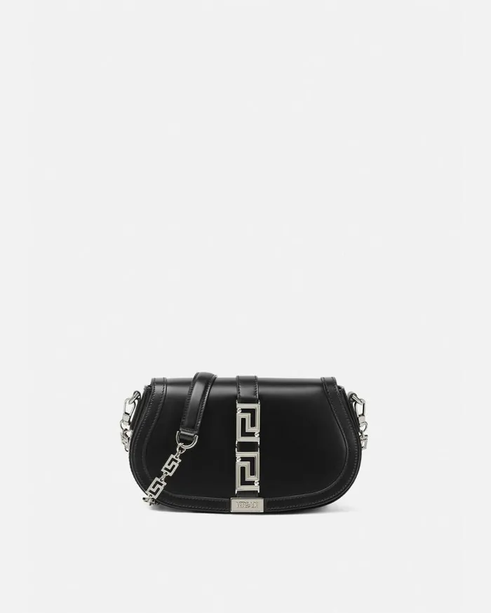 Versace Shoulder and Crossbody Greca Goddess Shoulder Bag Blacksilver 8211 Women