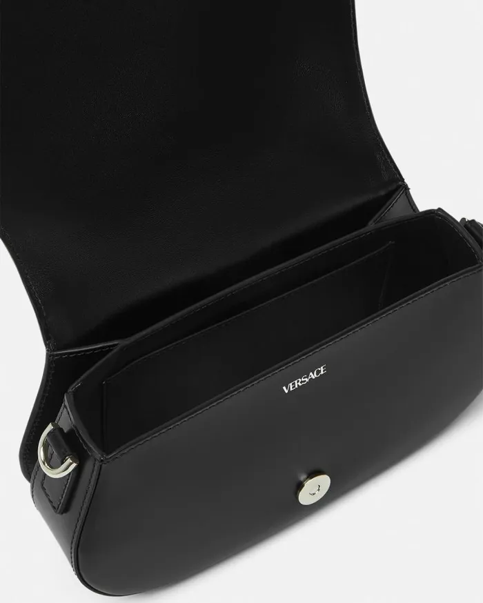 Versace Shoulder and Crossbody Greca Goddess Shoulder Bag Blacksilver 8211 Women Versace Shoulder and Crossbody Greca Goddess Shoulder Bag Blacksilver 8211 Women