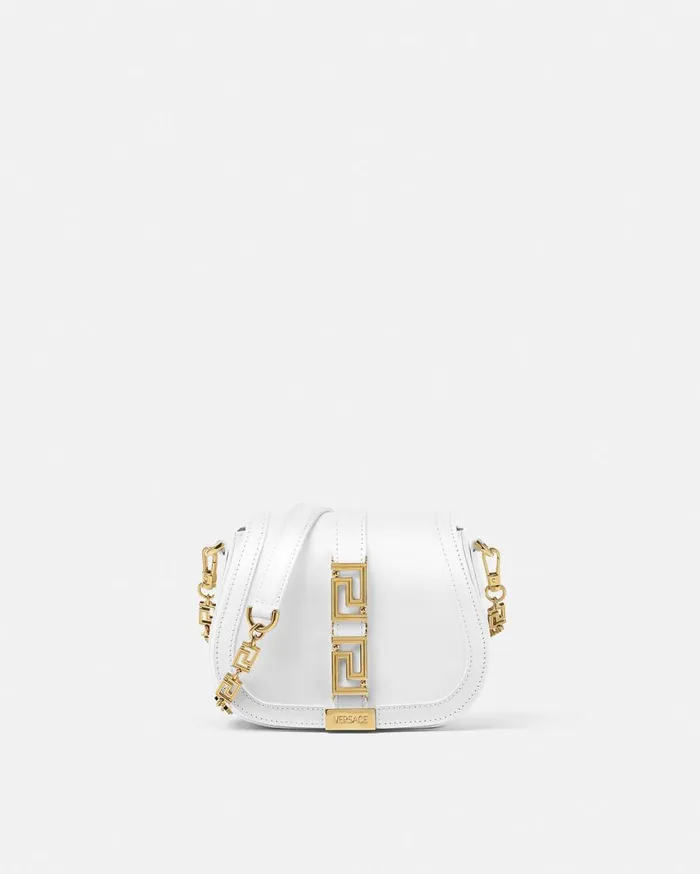 Versace Shoulder and Crossbody Greca Goddess Small Shoulder Bag White 8211 Women