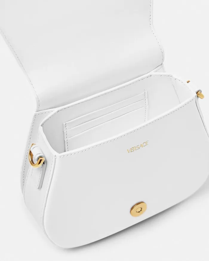 Versace Shoulder and Crossbody Greca Goddess Small Shoulder Bag White 8211 Women Versace Shoulder and Crossbody Greca Goddess Small Shoulder Bag White 8211 Women