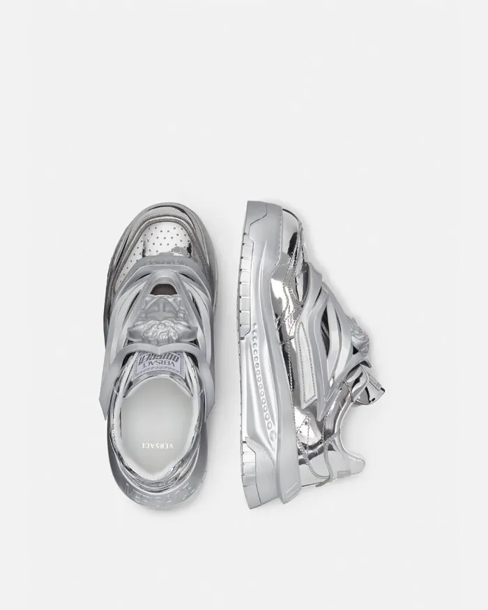 Versace Sneakers Odissea Sneakers Silver 8211 Men Versace Sneakers Odissea Sneakers Silver 8211 Men