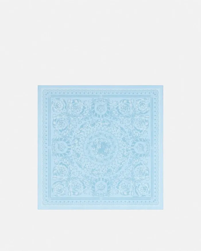 Versace Soft Accessories Barocco Silk Foulard 27034 Blueprint 8211 Women