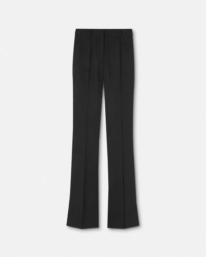 Versace Suits Barocco Jacquard DV Pants Black 8211 Women