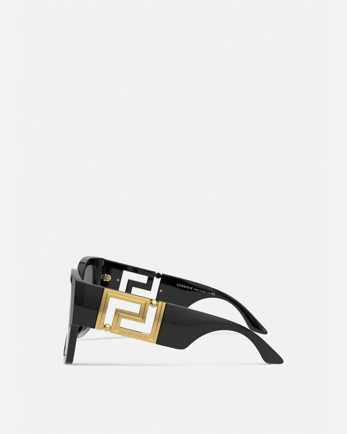 Versace Sunglasses Greca Sunglasses Black 8211 Women Versace Sunglasses Greca Sunglasses Black 8211 Women
