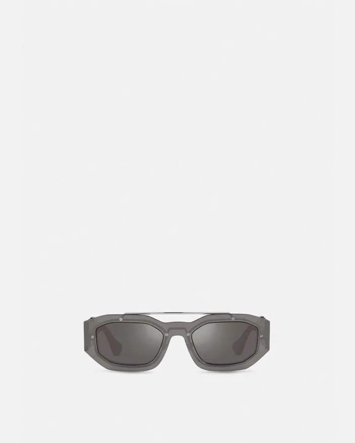 Versace Sunglasses Medusa Biggie Sunglasses Gray 8211 Men Versace Sunglasses Medusa Biggie Sunglasses Gray 8211 Men