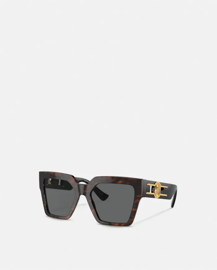 Versace Sunglasses Medusa Deco Butterfly Sunglasses Havana 8211 Women