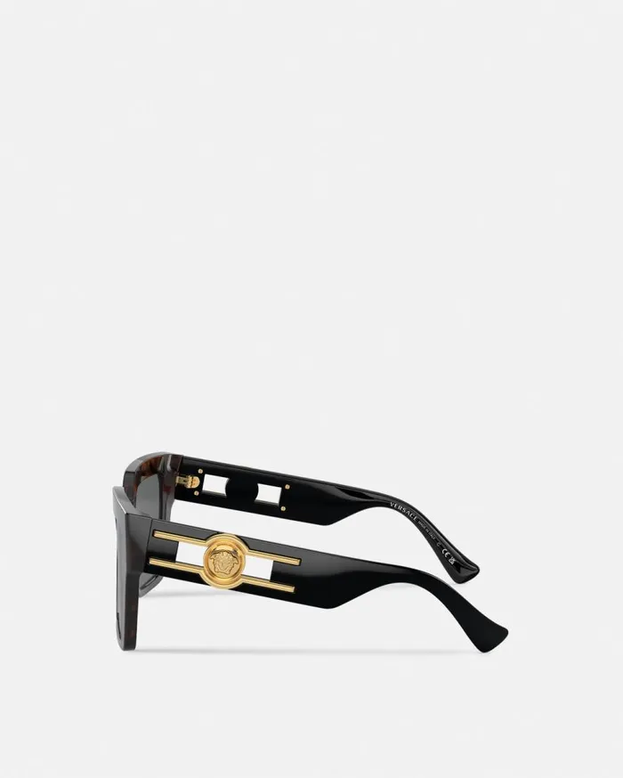 Versace Sunglasses Medusa Deco Butterfly Sunglasses Havana 8211 Women Versace Sunglasses Medusa Deco Butterfly Sunglasses Havana 8211 Women