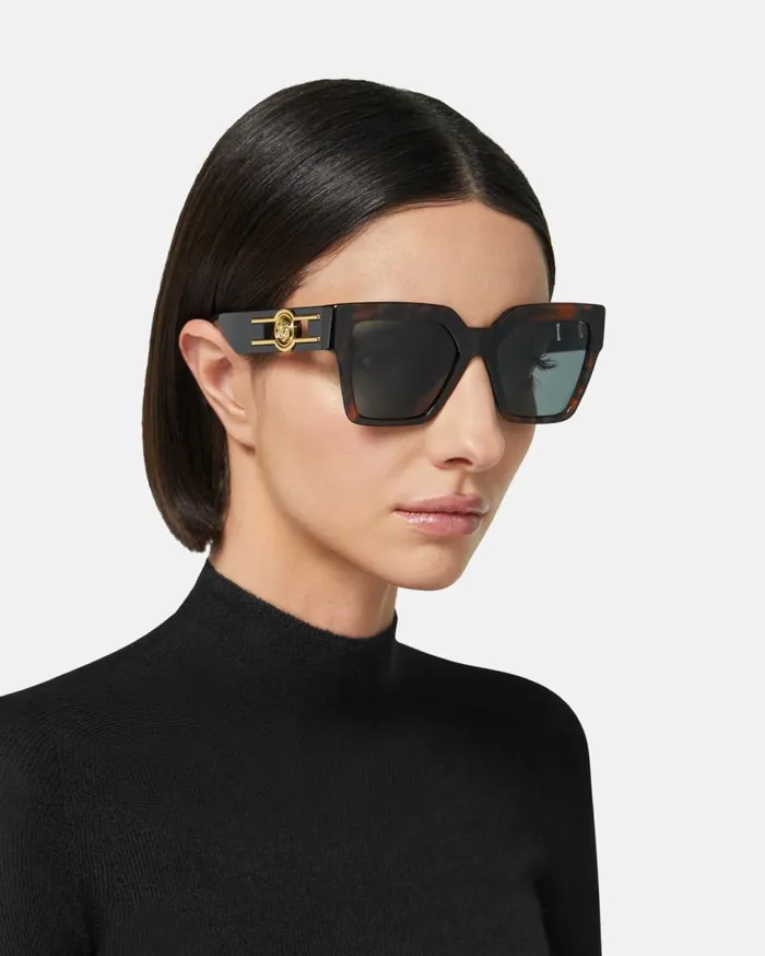 Versace Sunglasses Medusa Deco Butterfly Sunglasses Havana 8211 Women Versace Sunglasses Medusa Deco Butterfly Sunglasses Havana 8211 Women