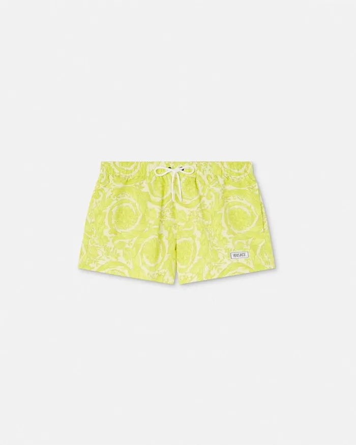 Versace Swimwear Barocco Swim Shorts Yellowprint 8211 Men