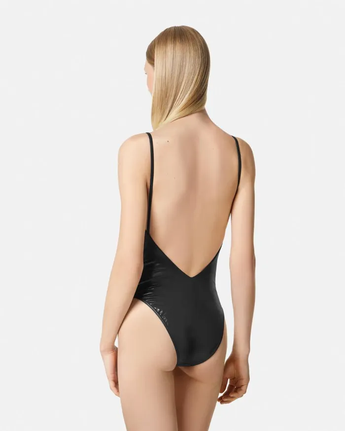 Versace Swimwear Greca OnePiece Swimsuit Black 8211 Women Versace Swimwear Greca OnePiece Swimsuit Black 8211 Women