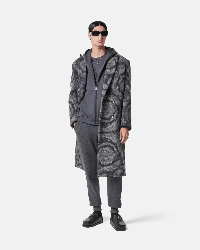 Versace TShirts and Polos Versace Cartouche Tshirt Gray 8211 Men Versace TShirts and Polos Versace Cartouche Tshirt Gray 8211 Men