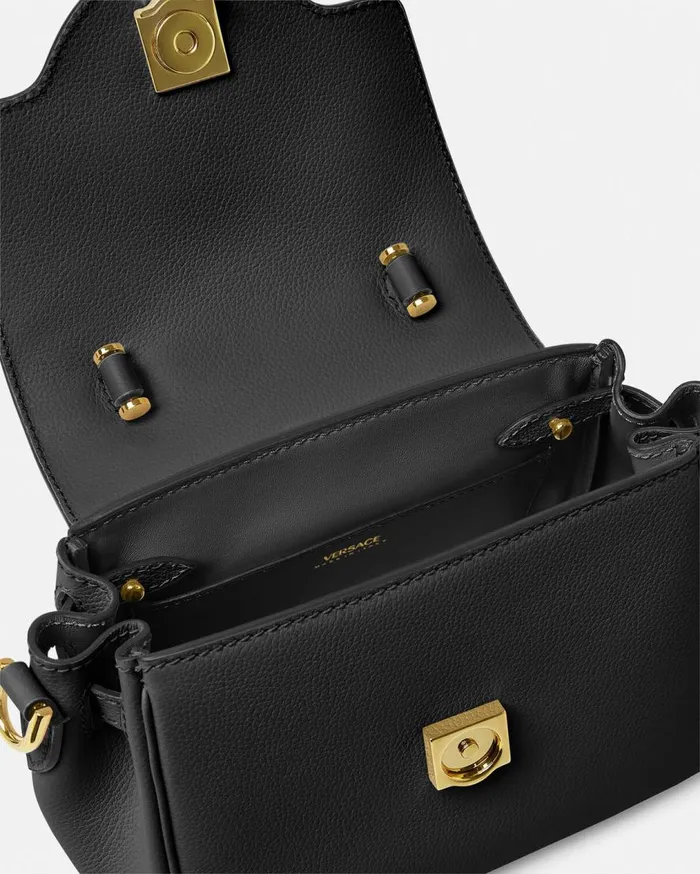 Versace Top Handle La Medusa Small Handbag Blackgold 8211 Women Versace Top Handle La Medusa Small Handbag Blackgold 8211 Women