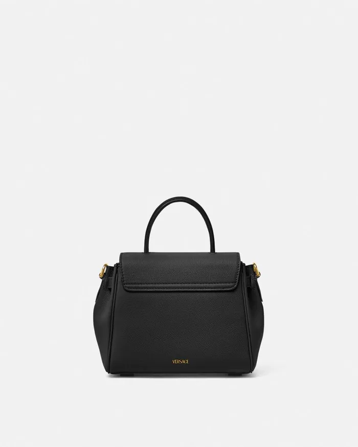 Versace Top Handle La Medusa Small Handbag Blackgold 8211 Women Versace Top Handle La Medusa Small Handbag Blackgold 8211 Women