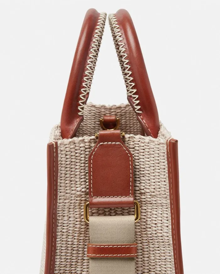 Versace Totes Athena Raffia Small Tote Bag Beige 8211 Women Versace Totes Athena Raffia Small Tote Bag Beige 8211 Women
