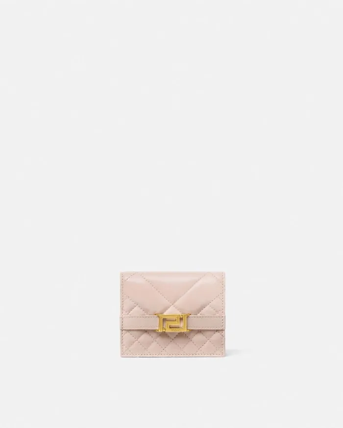 Versace Wallets Greca Goddess Bifold Wallet Light Pink 8211 Women
