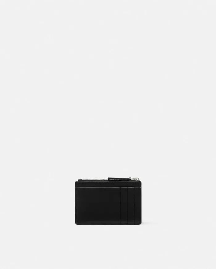 Versace Wallets Medusa Card Holder Blacksilver 8211 Men Versace Wallets Medusa Card Holder Blacksilver 8211 Men