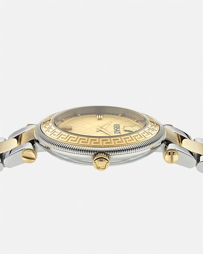 Versace Watches Versace Reve Watch Goldsilver 8211 Women