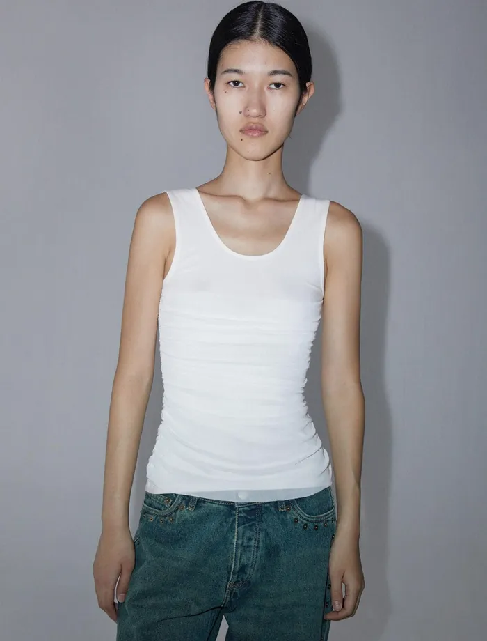 Vichyl White Women Paloma Wool Tops