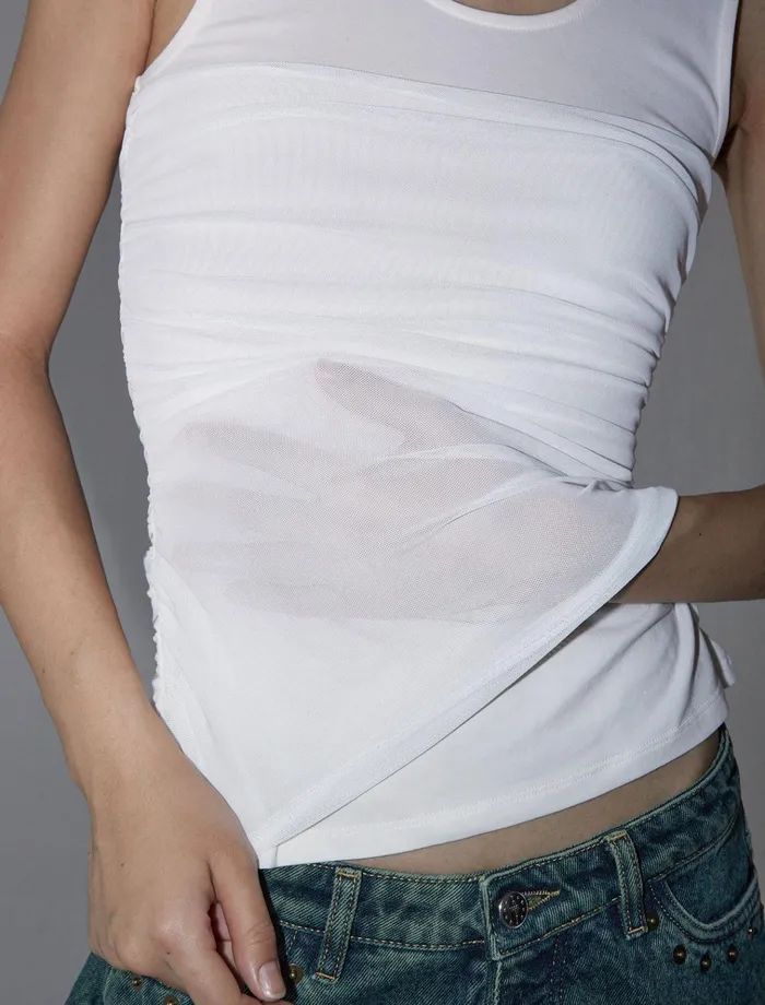 Vichyl White Women Paloma Wool Tops