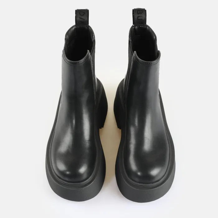 Vicious Chelsea Black Buffalo Boots and AnkleBoots Vicious Chelsea Black Buffalo Boots and AnkleBoots