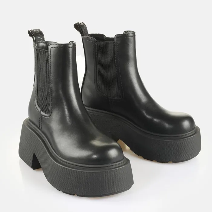 Vicious Chelsea Black Buffalo Boots and AnkleBoots Vicious Chelsea Black Buffalo Boots and AnkleBoots