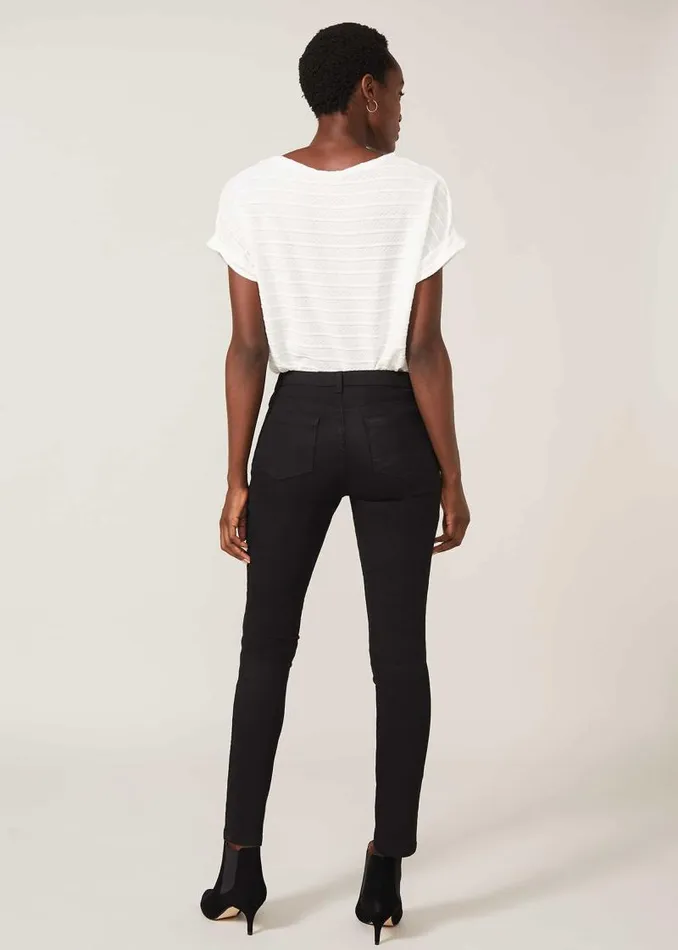Victoria Seamed Jean Black Women Phase Eight Jeans