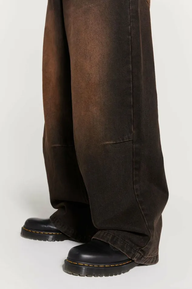 Vintage Brown Colossus Fit Jeans Brown WomenMen Jaded London Colossus Jeans Vintage Brown Colossus Fit Jeans Brown WomenMen Jaded London Colossus Jeans