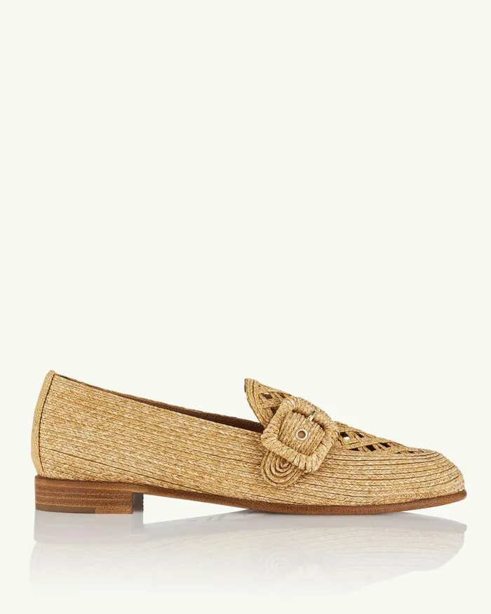 Visconti Loafer Beige Women Aquazzura Flats Visconti Loafer Beige Women Aquazzura Flats
