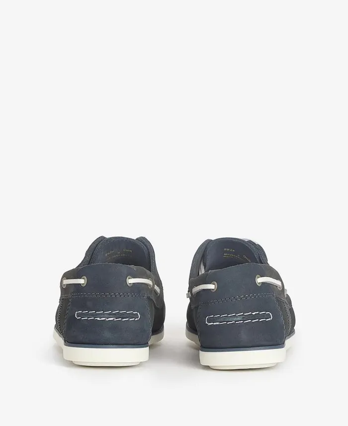 Wake Boat Shoes Bluegrey Men Barbour Shoes
