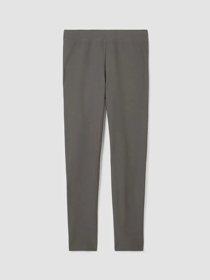 Washable Stretch Crepe Pant White Women Eileen Fisher Petite