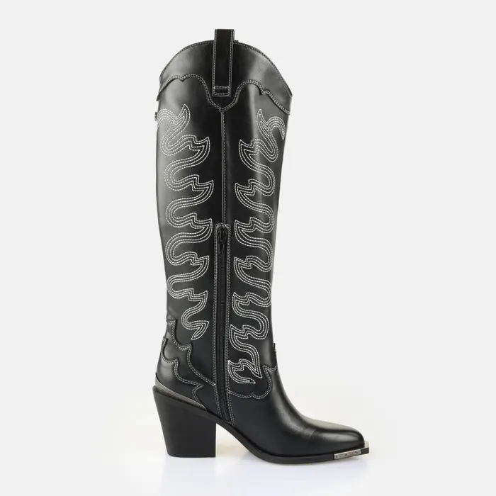 West Boot Hi Blackwhite Buffalo Boots and AnkleBoots West Boot Hi Blackwhite Buffalo Boots and AnkleBoots