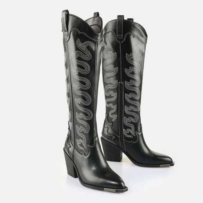 West Boot Hi Blackwhite Buffalo Boots and AnkleBoots West Boot Hi Blackwhite Buffalo Boots and AnkleBoots