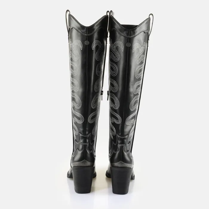 West Boot Hi Blackwhite Buffalo Boots and AnkleBoots West Boot Hi Blackwhite Buffalo Boots and AnkleBoots