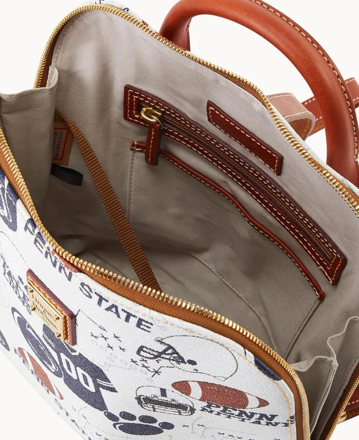 Woman Collegiate Penn State University Zip Pod Backpack Penn State Dooney and Bourke Backpacks Woman Collegiate Penn State University Zip Pod Backpack Penn State Dooney and Bourke Backpacks