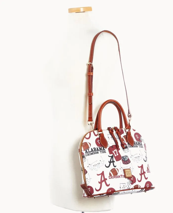 Woman Collegiate University Of Alabama Zip Zip Satchel U Of Alabama Dooney and Bourke Satchels Woman Collegiate University Of Alabama Zip Zip Satchel U Of Alabama Dooney and Bourke Satchels