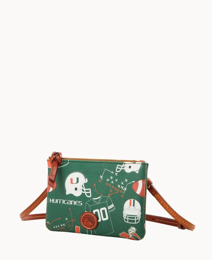 Woman Collegiate University Of Miami Top Zip Crossbody University Of Miami Dooney and Bourke Crossbodies Woman Collegiate University Of Miami Top Zip Crossbody University Of Miami Dooney and Bourke Crossbodies