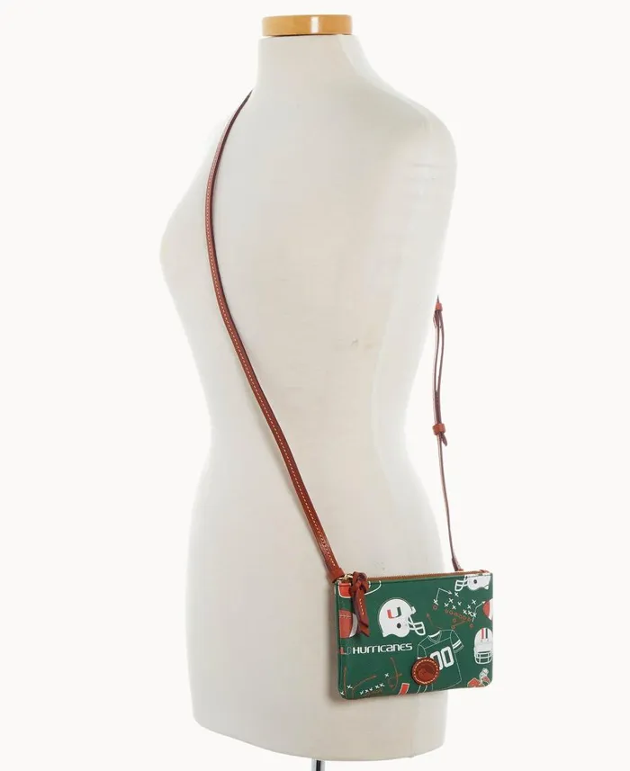 Woman Collegiate University Of Miami Top Zip Crossbody University Of Miami Dooney and Bourke Crossbodies Woman Collegiate University Of Miami Top Zip Crossbody University Of Miami Dooney and Bourke Crossbodies