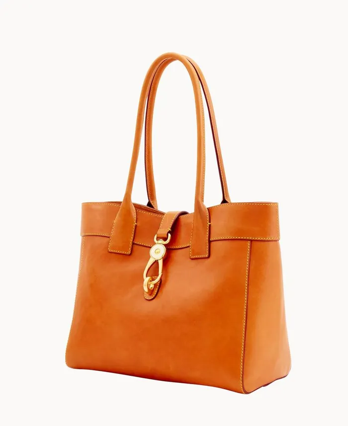 Woman Florentine Large Amelie Shoulder Bag Natural Dooney and Bourke Totes Woman Florentine Large Amelie Shoulder Bag Natural Dooney and Bourke Totes