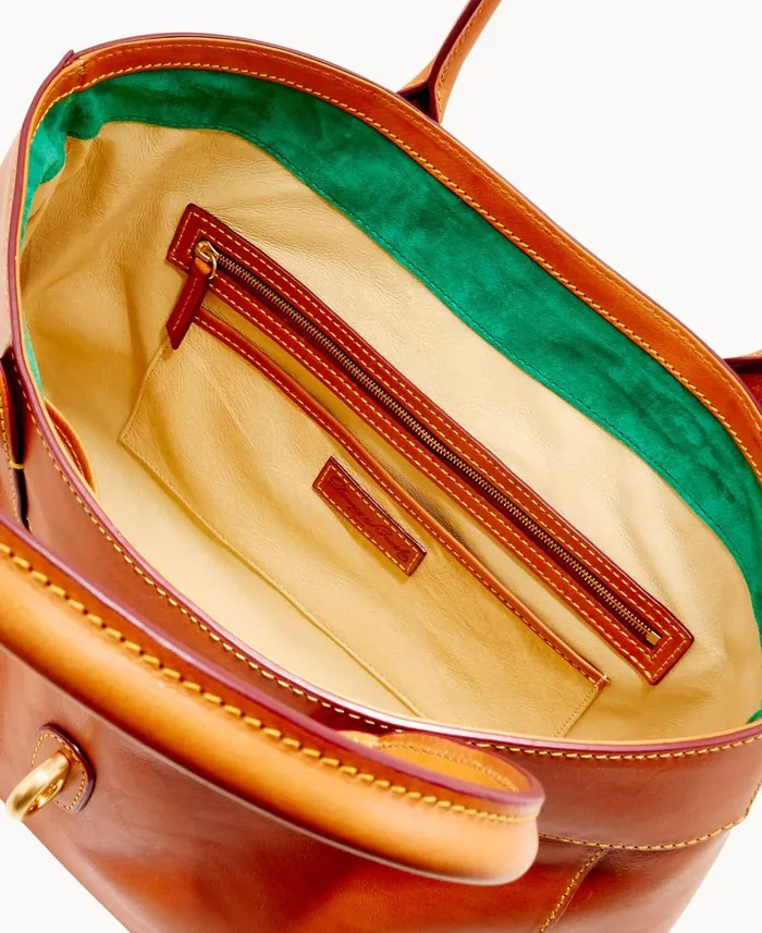 Woman Florentine Large Amelie Shoulder Bag Natural Dooney and Bourke Totes Woman Florentine Large Amelie Shoulder Bag Natural Dooney and Bourke Totes