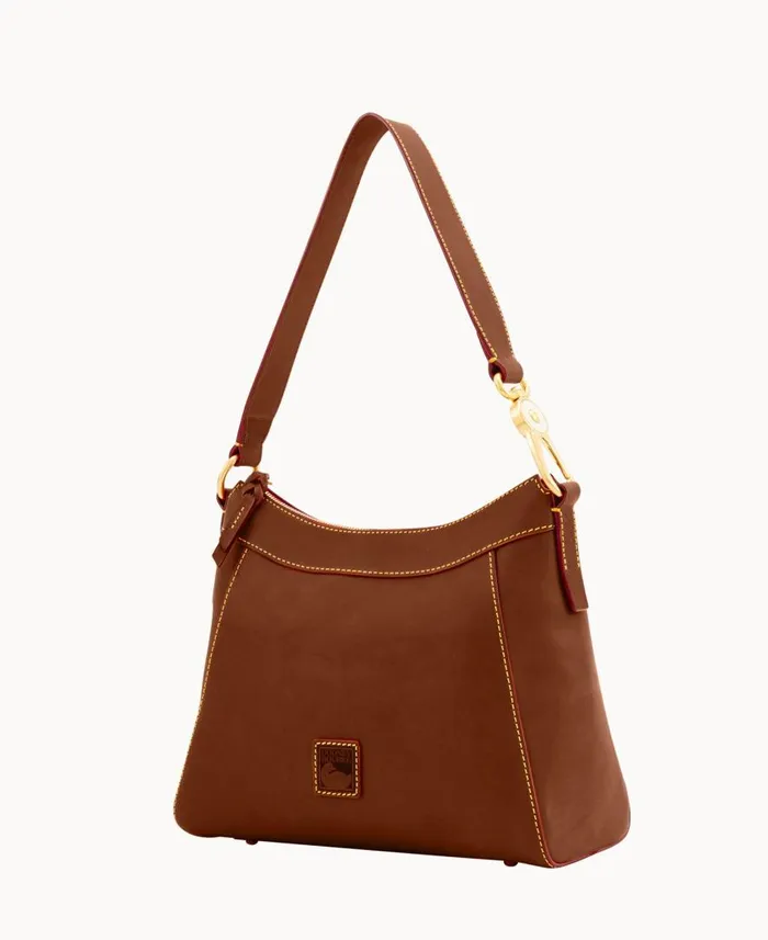 Woman Florentine Large Cassidy Hobo Chestnut Dooney and Bourke Shoulder Bags Woman Florentine Large Cassidy Hobo Chestnut Dooney and Bourke Shoulder Bags