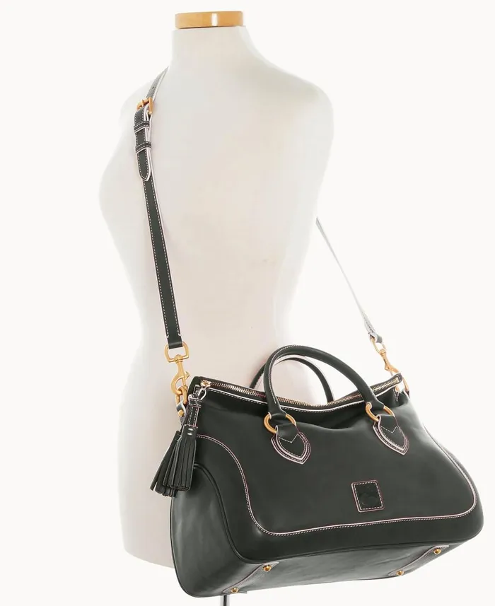 Woman Florentine Large Satchel Ivy Dooney and Bourke Satchels Woman Florentine Large Satchel Ivy Dooney and Bourke Satchels